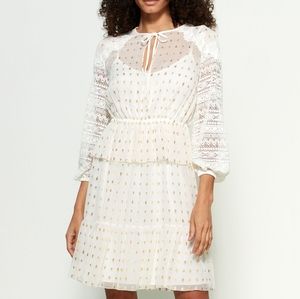 Temperley London Wondering Chiffon Dress sz 4 NWT